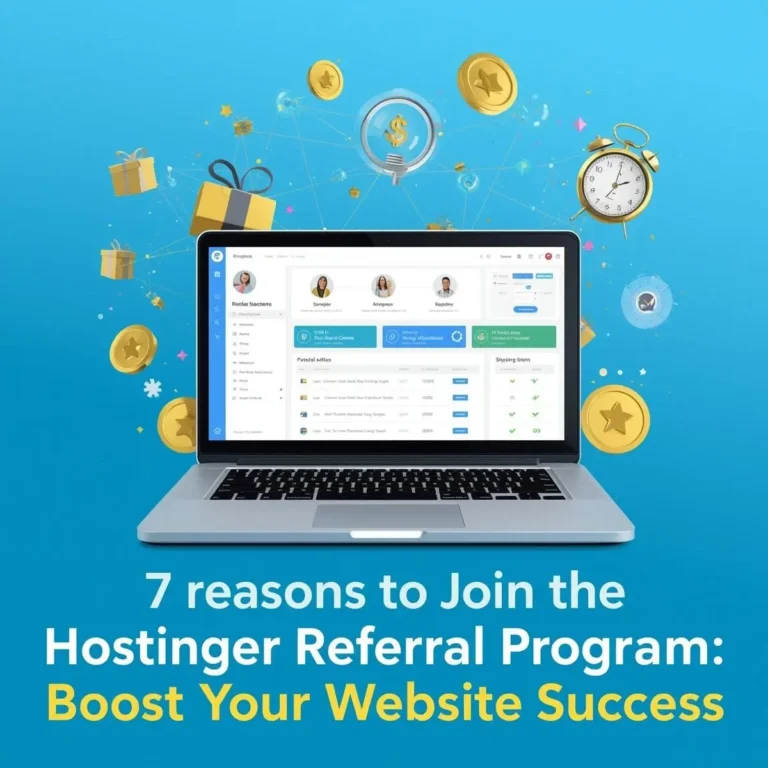 7 Reasons to Join the Hostinger Referral Program: Earn Rewards & Boost Your Website Success
