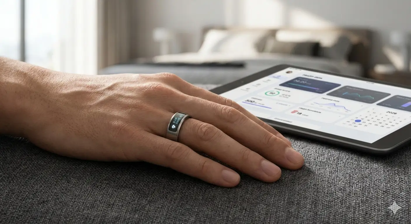 Smart Ring Fitness Tracker