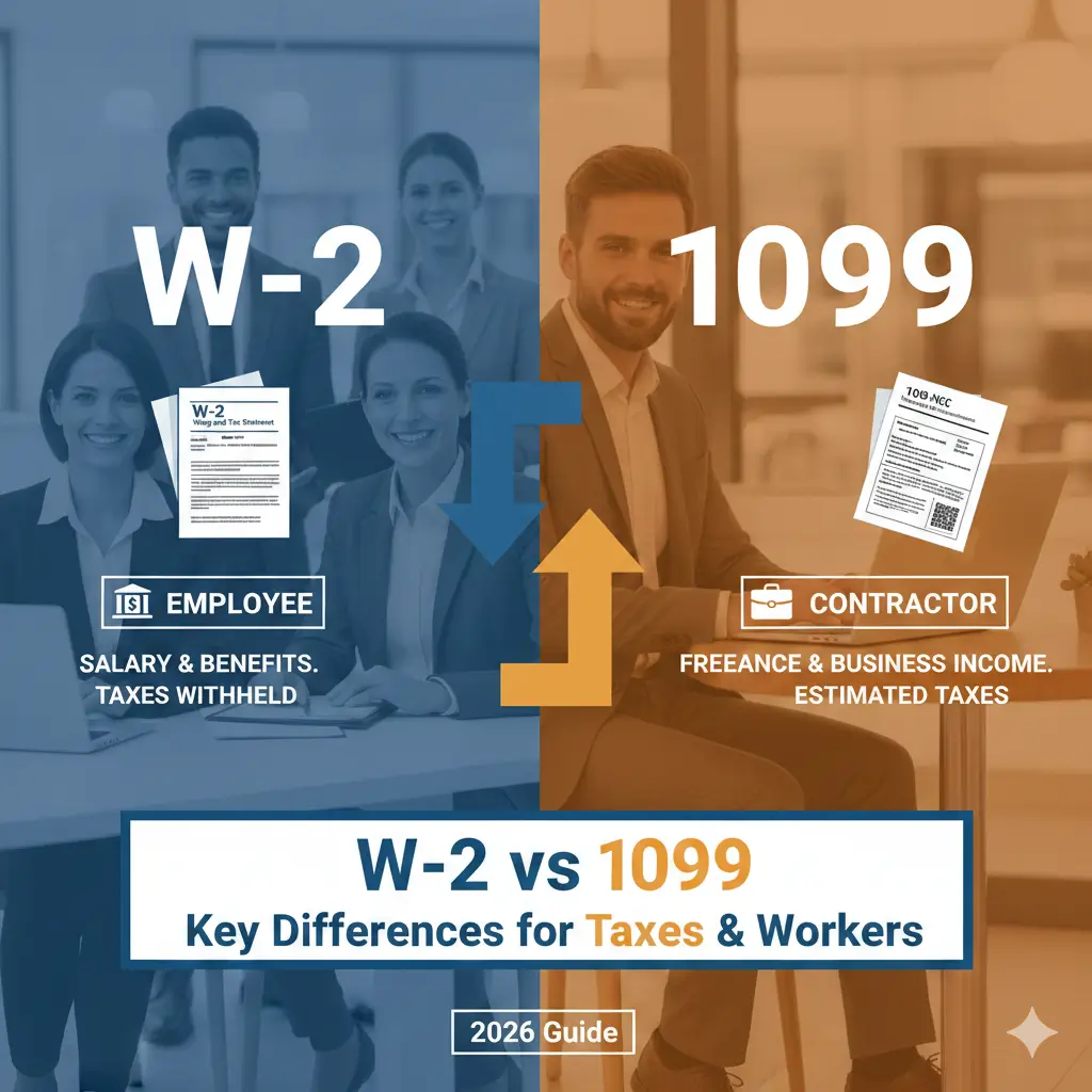 W-2 vs 1099