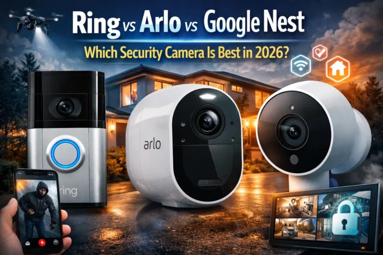 Ring vs Arlo vs Google Nest