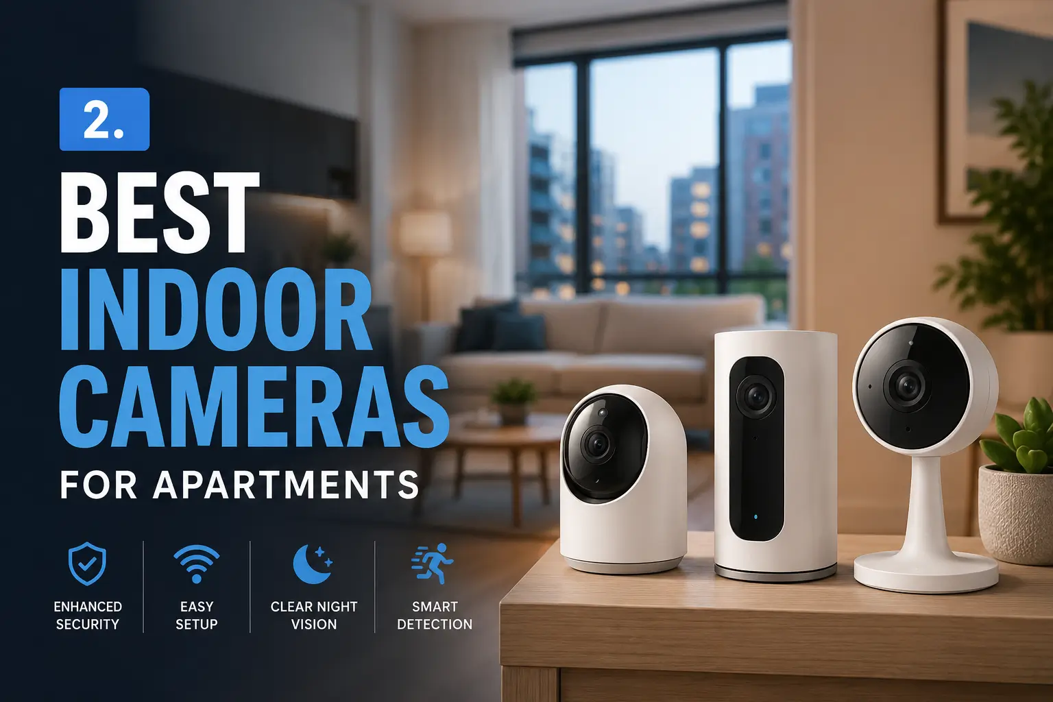 2. Best Indoor Cameras for Apartments