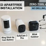 no-drill diy home security cameras