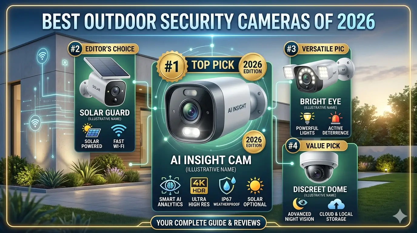 Best Outdoor Security Cameras of 2026